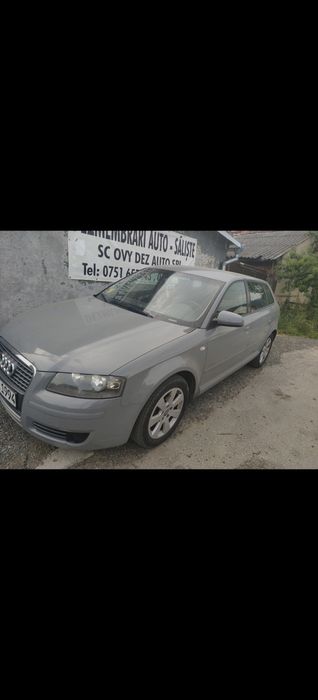 Piese capota jante planșa bord scaune ușa bara spate etrier cutie viteze kit ambreaj oglinda geam macara ecu tub intercoler audi A3 2.0 tdi BMM