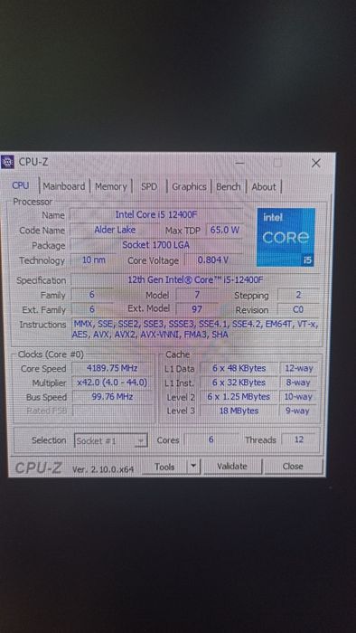 12400f b660 16gb ram и охладител