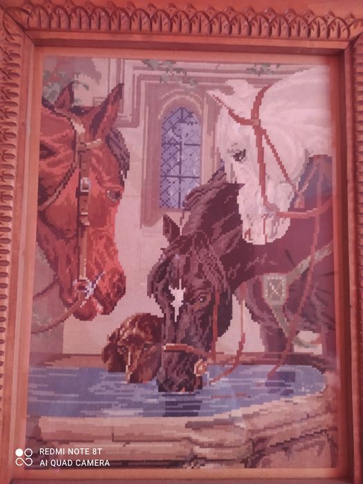 Гоблен "Коне на Водопой"