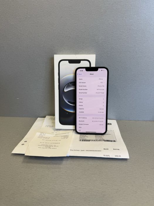 Продавам iPhone 16e 51 цикъла