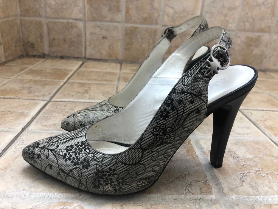 Pantofi piele  Condur by Alexandru, marimea 38