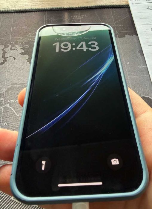 Vand iPhone 13 mini 256 Blue - stare perfecta