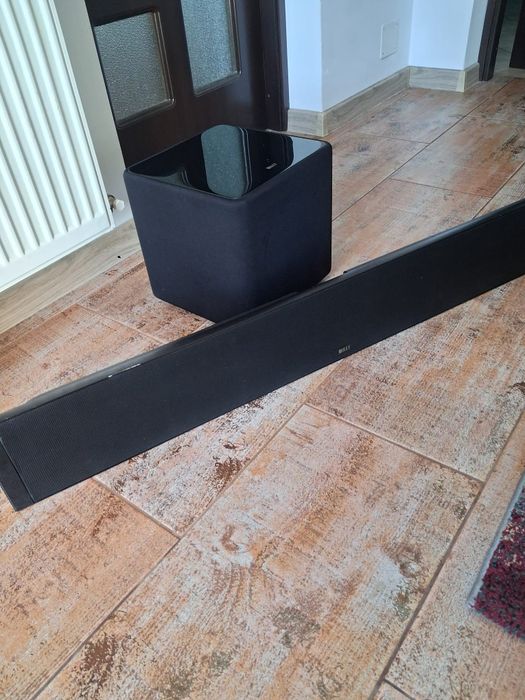 Sound bar  cu subwoofer wireless  KEF v 700