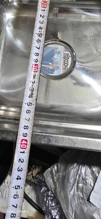 двойна мивка за кухня (нова)