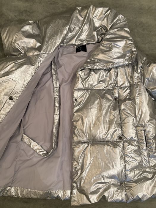 Куртка цвет металлик