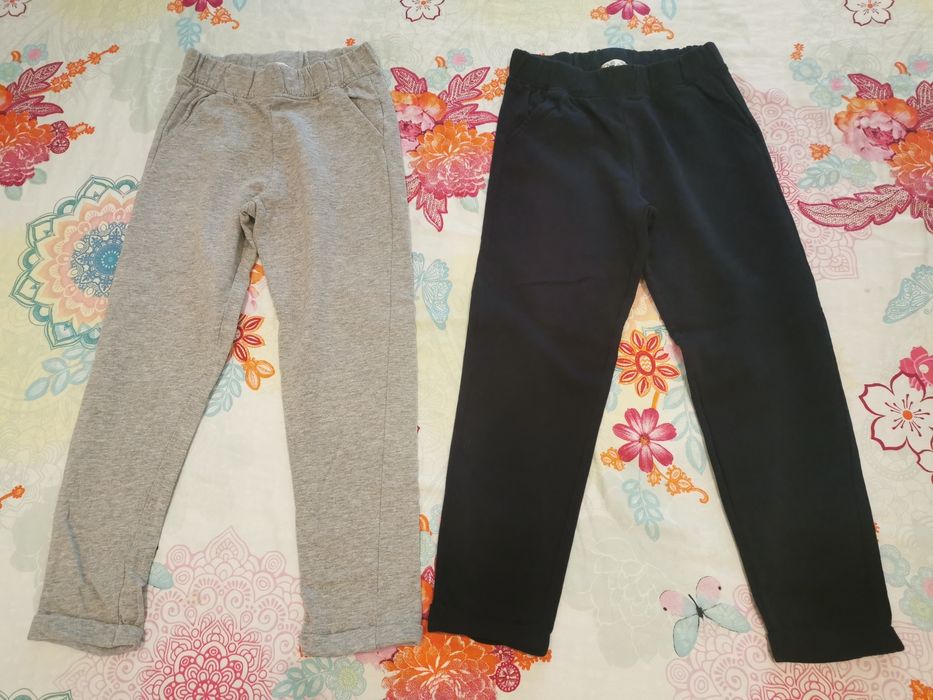 2 броя Спортни панталони OVS ръст 134-140см + подарък