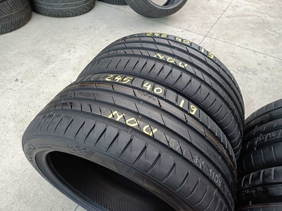 Set 4 anvelope noi de vara 245 40 19 cu 265 35 19 kumho ecsta