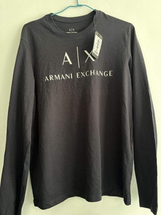 Нова блуза с дълъг ръкав Armani Exchange