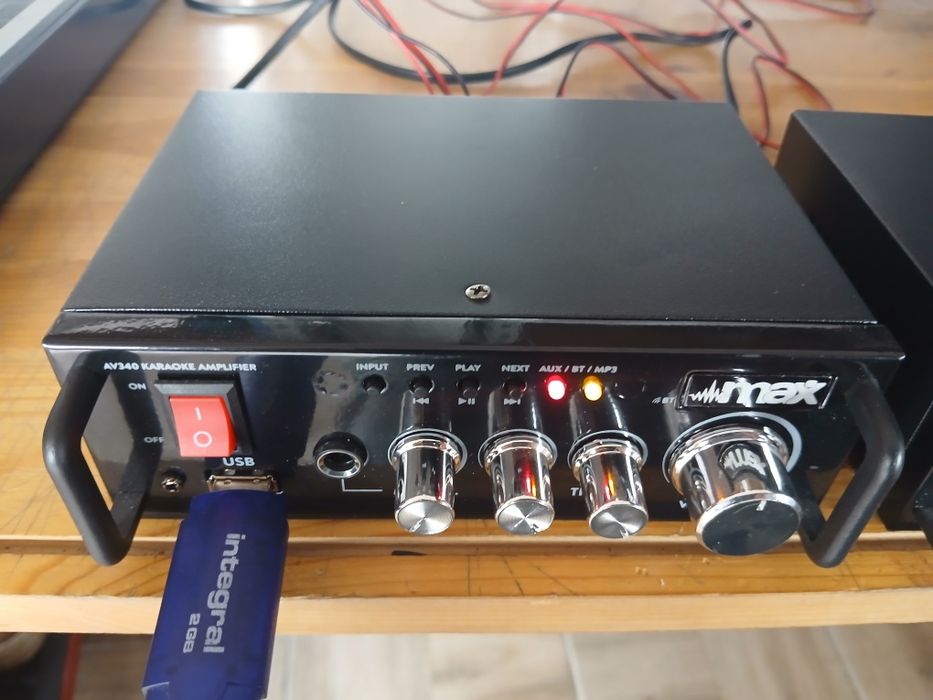 Mini amplificator karaoke 50w
