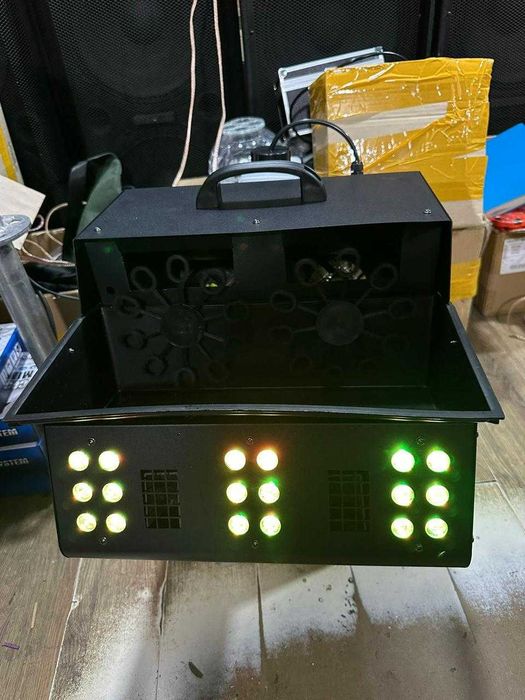 Генератор дыма и мыльных пузырей с подсветкой 3 в 1 |