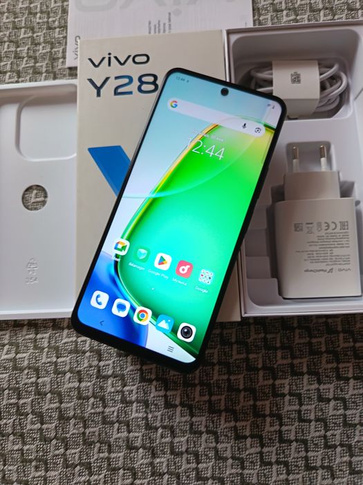 Смартфон VIVO Y28 256 Gb сотовый телефон мобильный сотка