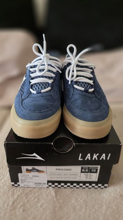 Чисто нови скейт маратонки Lakai Payload Navy/Gum