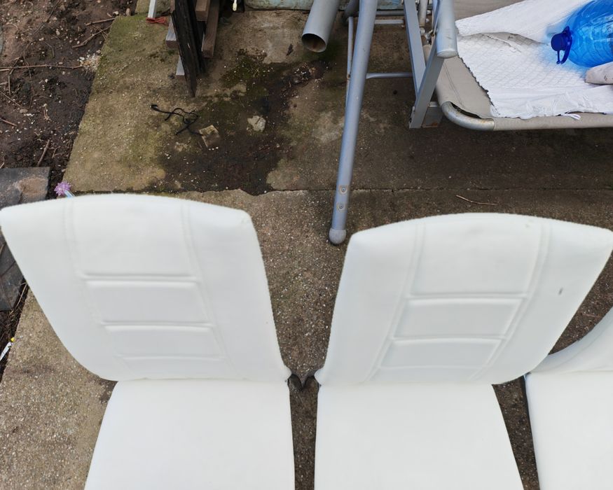 Set scaune piele ecologica