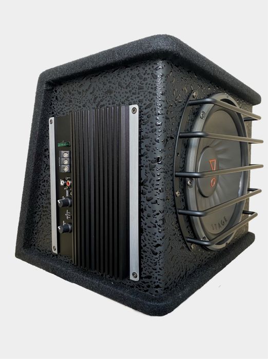 Активный Сабвуфер JBL Carbon,со встроенным усилителем и завод коробкой