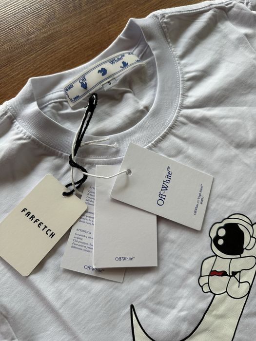 Мъжка,памучна,бяла тениска Nike OFF White