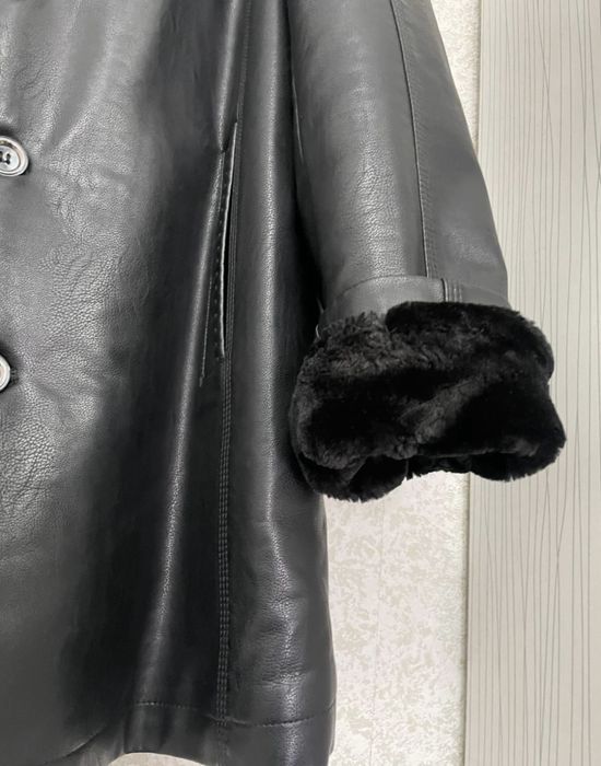 Мужской дубленка.