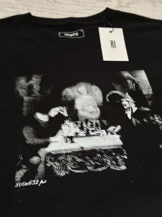 Rimpacti Chess Тениска - М (Nike Tech Fleece, Off-White)
