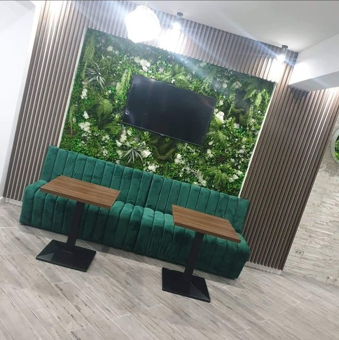 Canapele si mobilier restaurant bistro pub cafenea