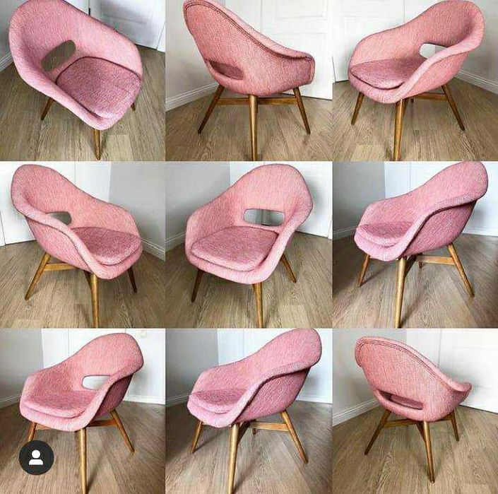 Винтажное кресло-ракушка 2шт под реставрацию