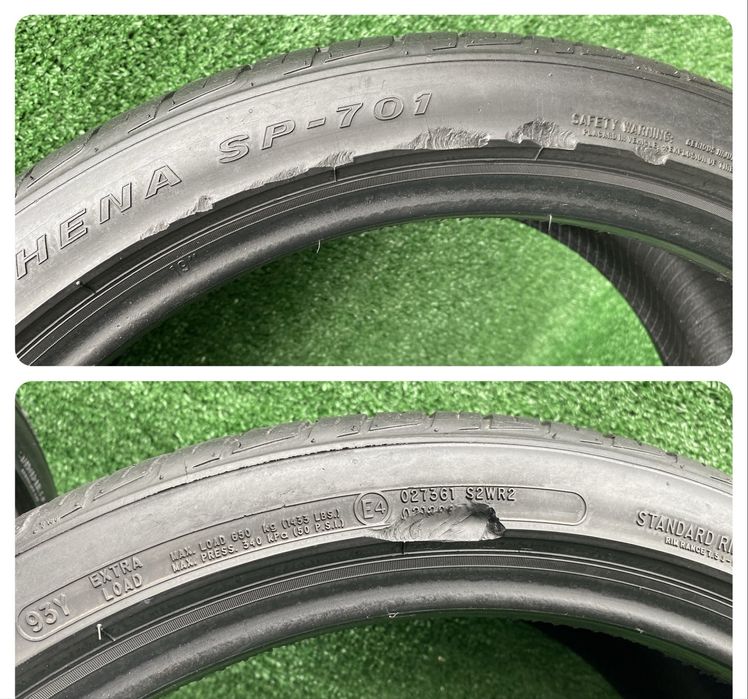 Set 4 anvelope vară 225 40 19 Austone Athena SP 701 6,6- 6,2mm Dot0122
