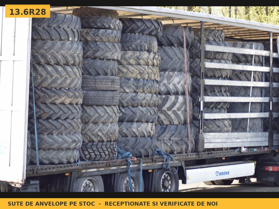 Anvelope Cauciucuri 13.6R28 13.6 R28 13.6-28 340/85R28 13628 Vredestein Tractor Punte Spate Utilaje Agricole SH Second Hand GARANTIE Garantie 1 An
