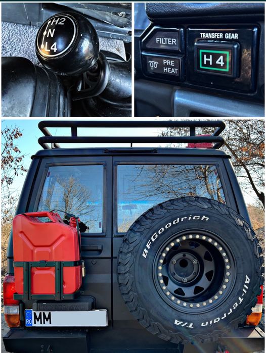 Toyota land cruiser LJ70 - accept schimb ATV/auto +/-