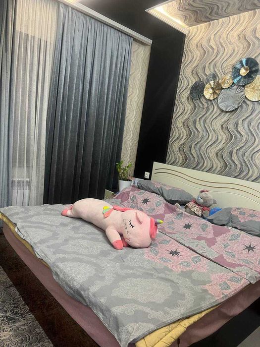 Продаётся 5/1/5 на Карасу-1 С ремонтом Мебель Техника Ориентир Конечка