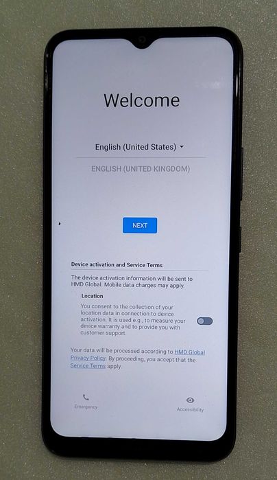 Nokia G11 Plus, 64GB, 4GB RAM, Dual SIM, Lake Blue + Кейс от истинска кожа .