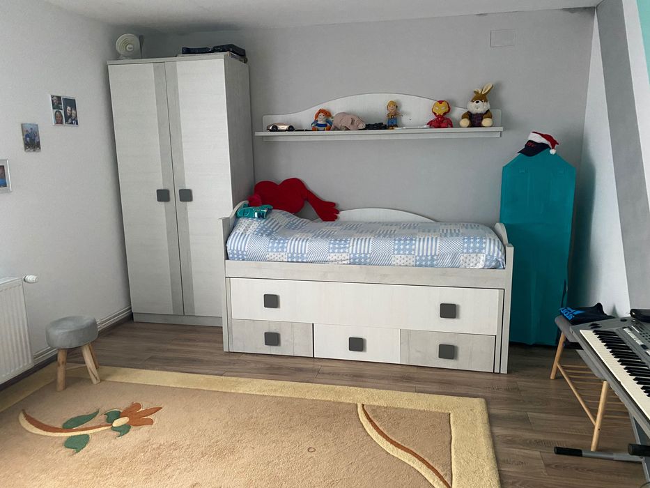 Dormitor copii dulap , 2 paturi, 2 saltele