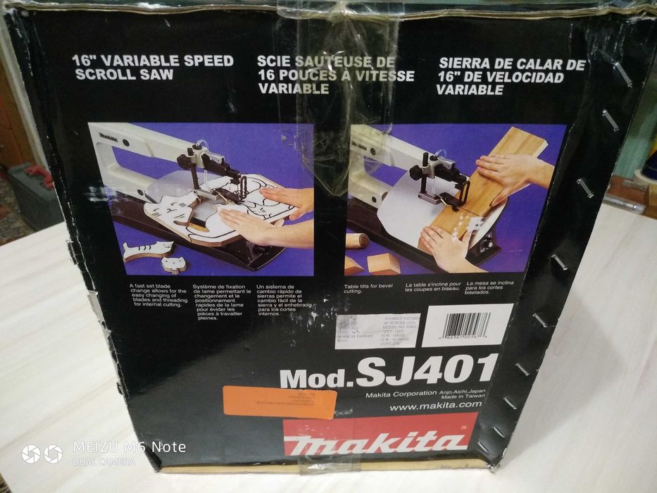 Электролобзик настольный Makita SJ 401