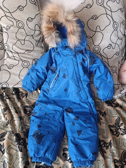 Слитный комбинезон зимний