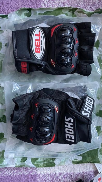 Manusi moto SHOEI BELL si embleme tanc HONDA originale