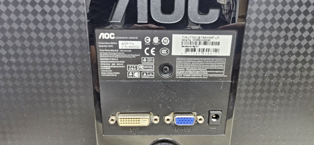 Монитор AOC E2251F — 21,5" Full HD