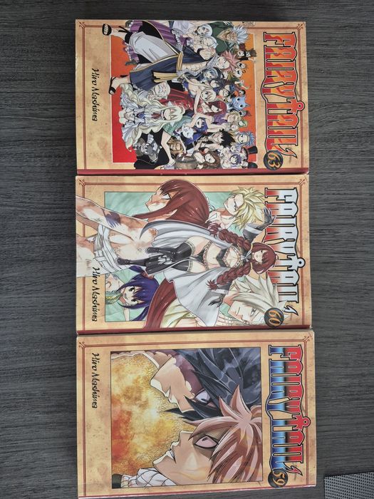 Fairy tail , Blue Exorcist манга