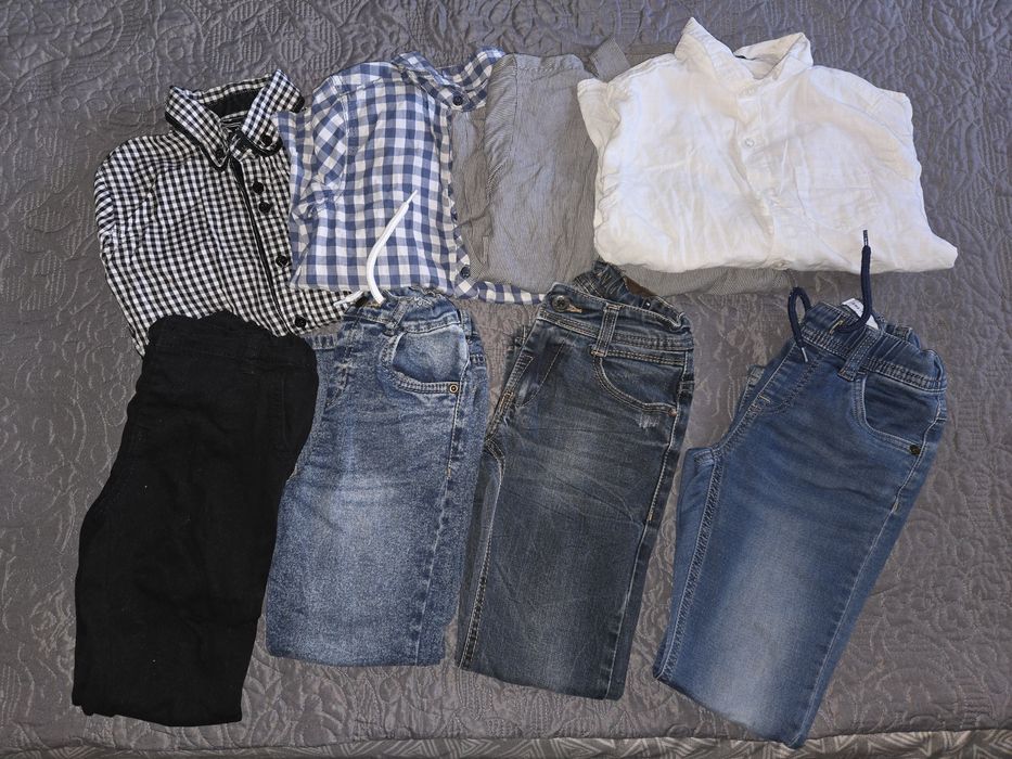 Лот от ризки и дънки