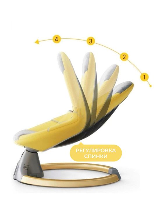 Электро шезлонг с пультом