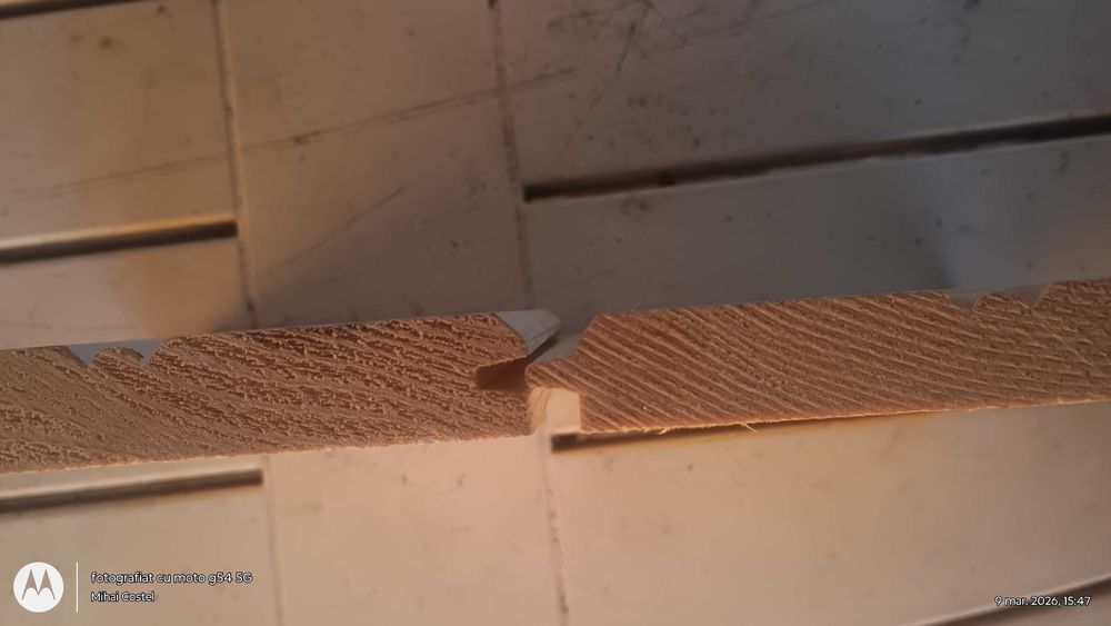 Lambriu   12,5cm-13,5 latime x18 mm grosime