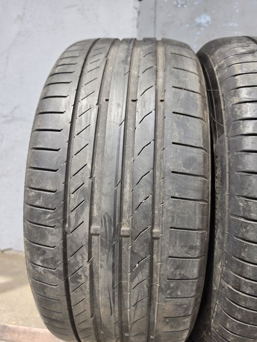 4 бр. летни гуми 225/50/17 Continental AO DOT 2x1821 2x0919 4-5 mm