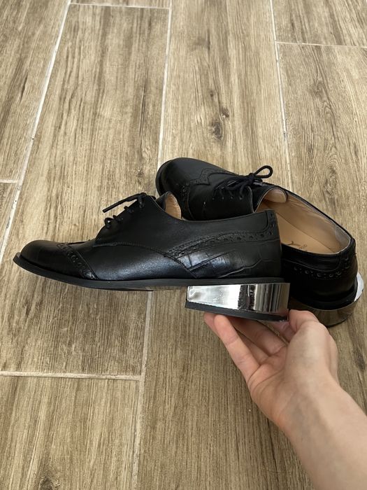 Туфли кожаные