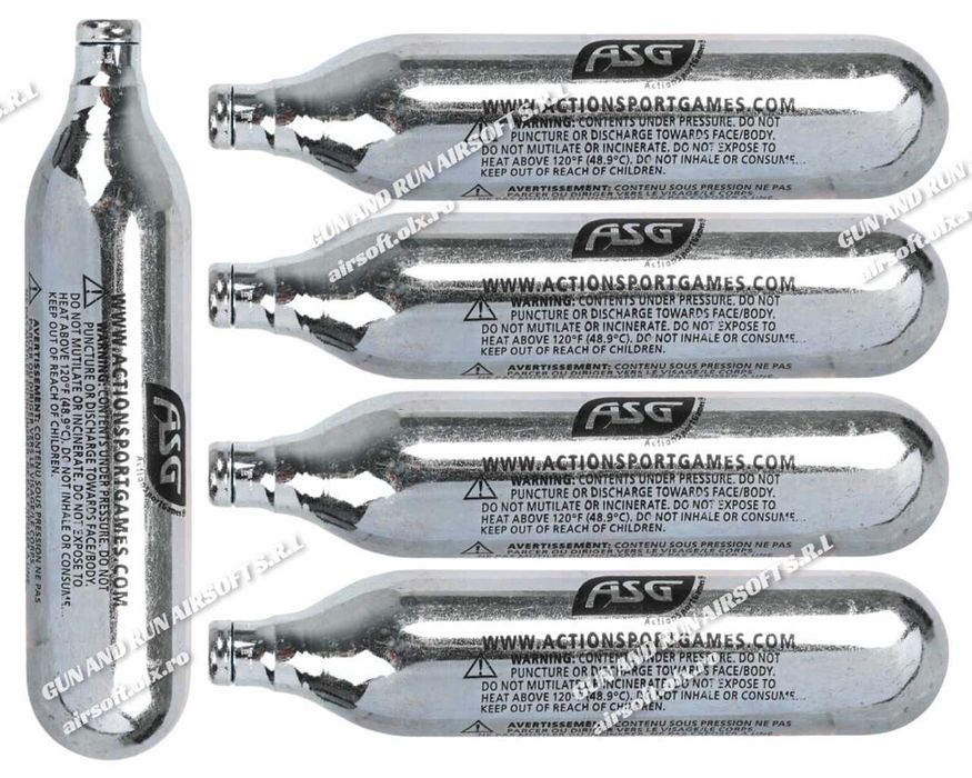 Pistol Airsoft [CO2] - [CA NOU], [FOARTE PUTERNIC] si Eficient + Gaz