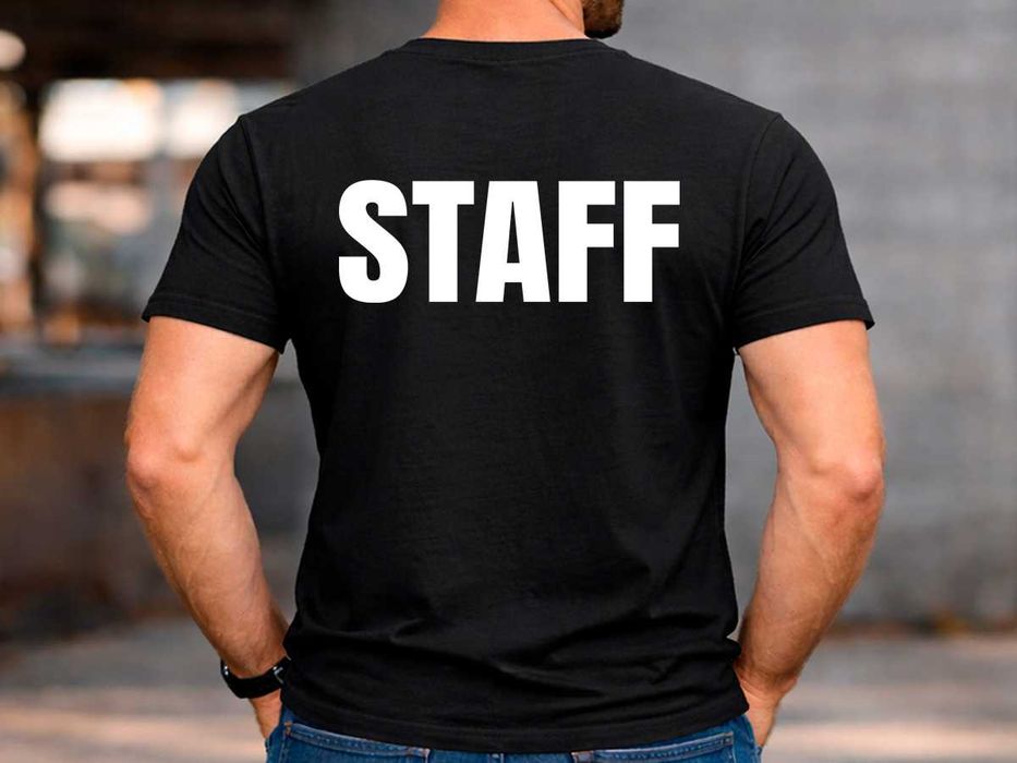 Мъжка тениска "STAFF"