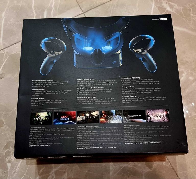 VR очила Oculus Rift S + 1 контролер + кутия