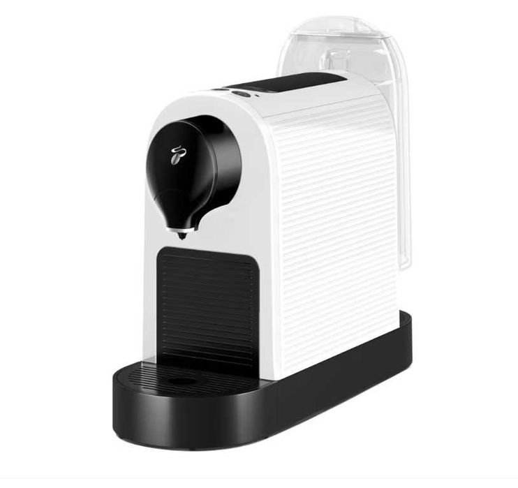 Кафемашина с капсули Tchibo Cafissimo Pure Plus 644882, 800 мл, 15 бара, 1250W, Бяла