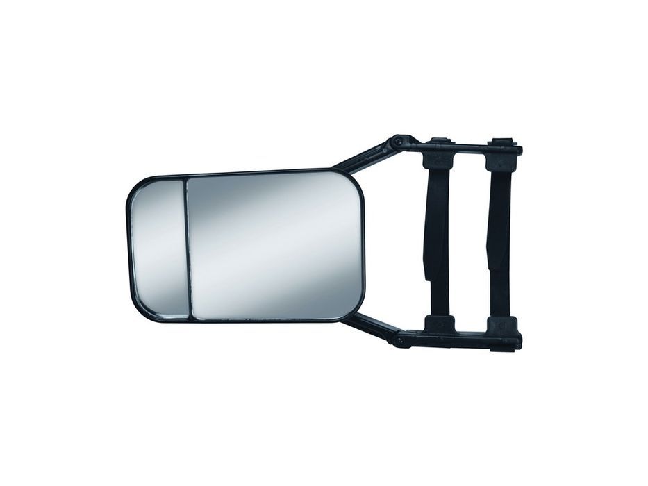 Oglinda exterioara auto auxiliara dubla atasabila 230 x 145 mm, Carpoint pentru rulota sau remorca
