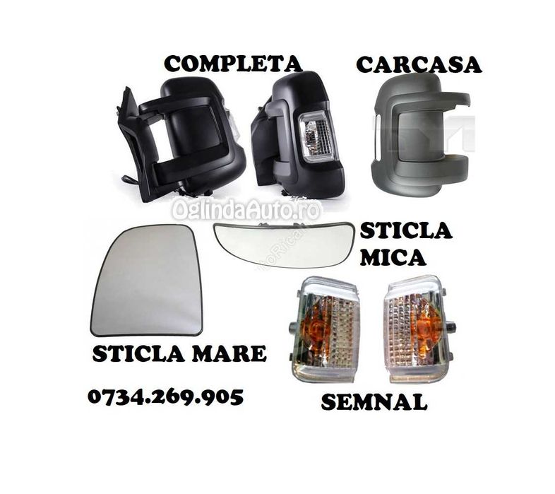 Oglinda Fiat Ducato oglinzi complete sau pe bucati