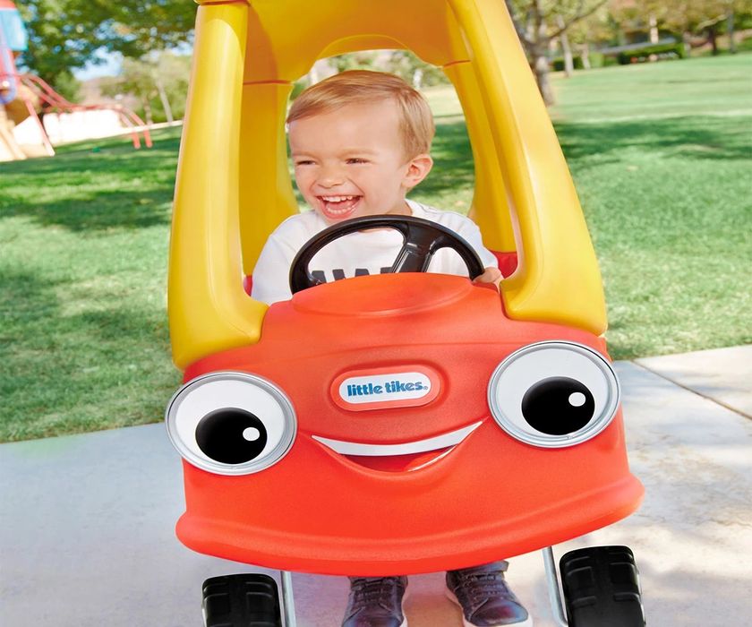 Детска кола за бутане Little Tikes, червена