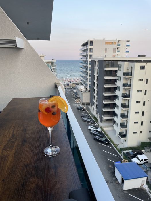 Apartament 2 cam vis a vis de plaja, vedere laterala la mare, Parcare, Navodari, Mamaia Nord, Mamaia sat, Tabara Navodari, Wave residence