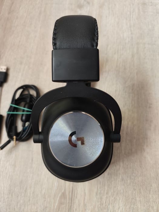 Слушалки  Logitech G PRO, Черни