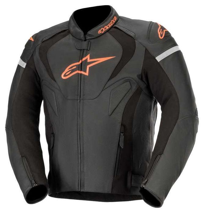Яке Alpinestars Jaws v3 Black/White/Fluo Red писта мото мотор