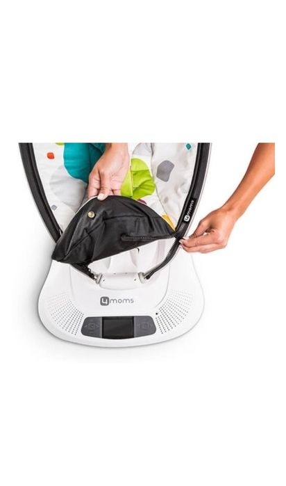 Шезлонг 4Moms MamaRoo4 Multi Plush белый